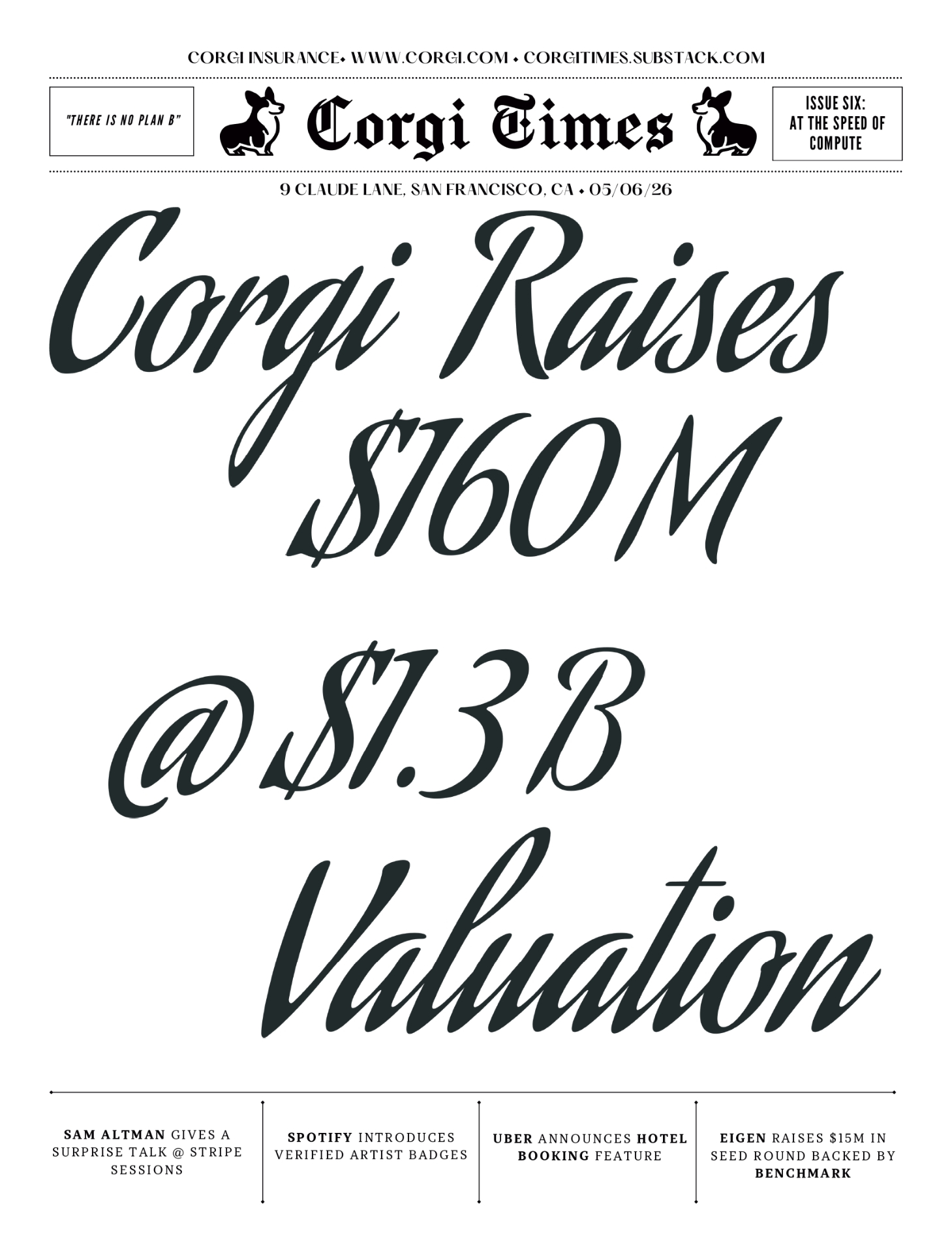 The Corgi Times — Issue No. 6