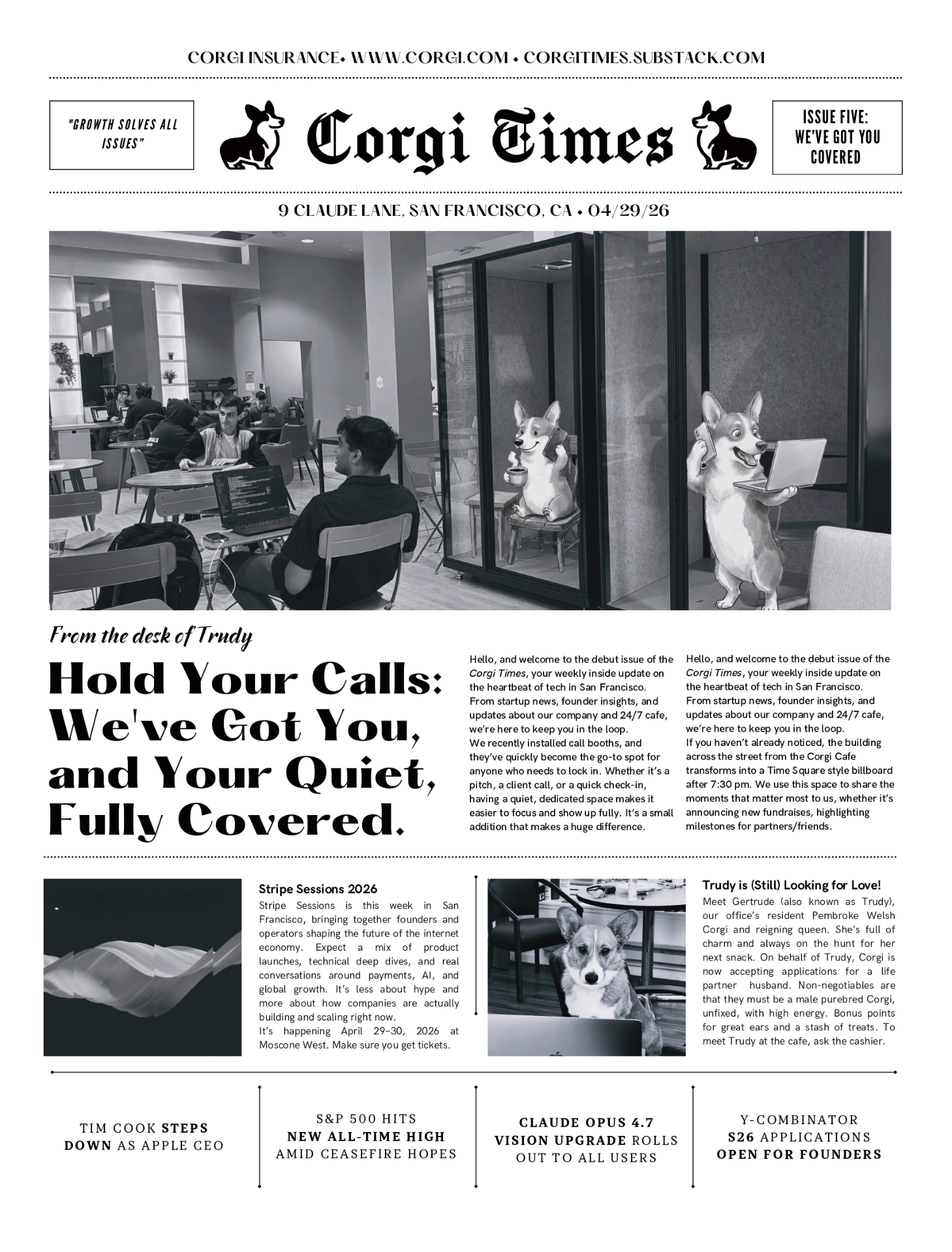 The Corgi Times — Issue No. 5